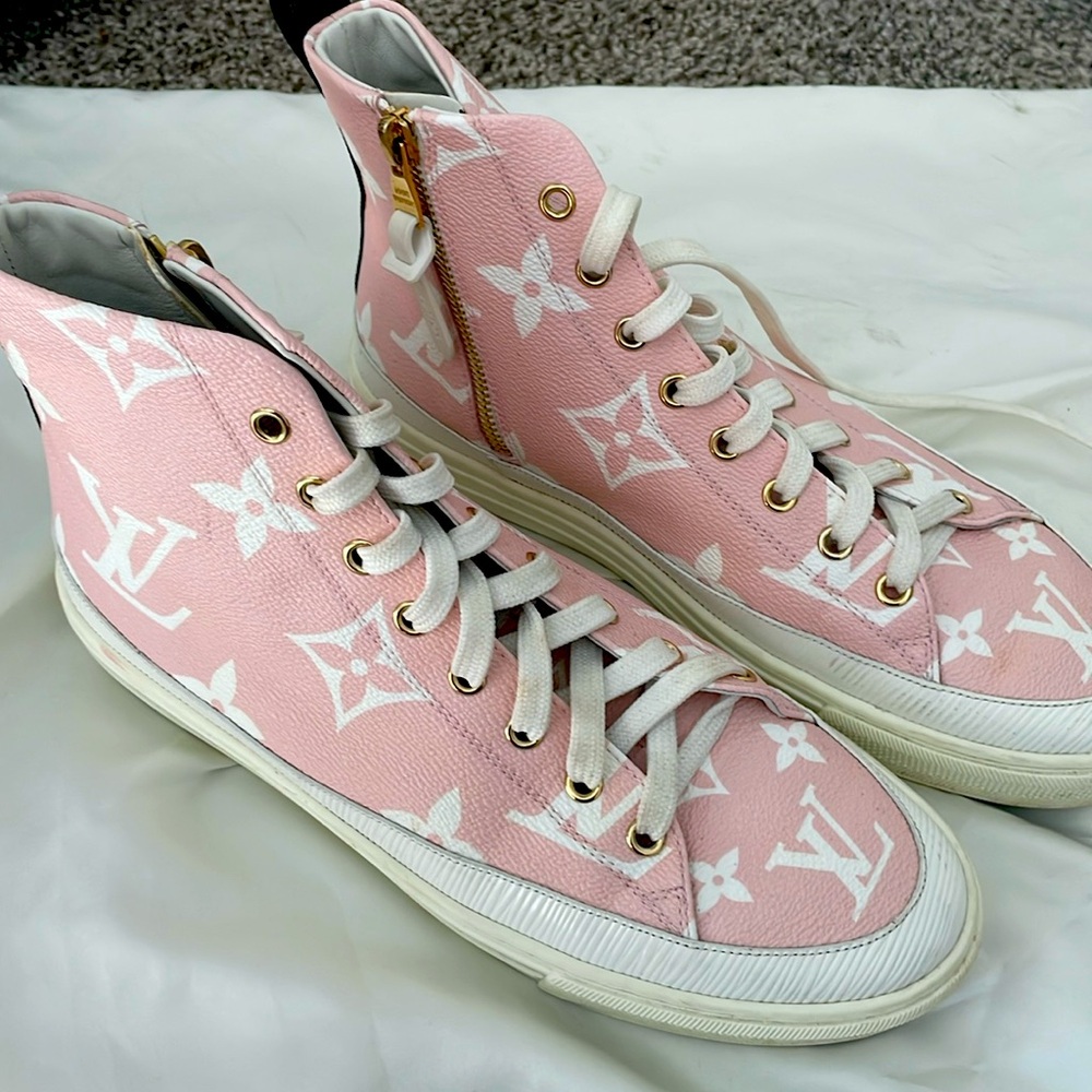 Authentic Louis Vuitton high tops